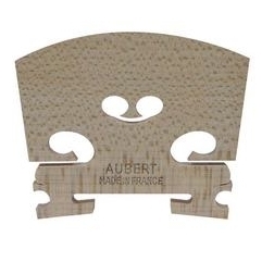 Aubert V-5-34 Made in France Violin Bridge 3/4