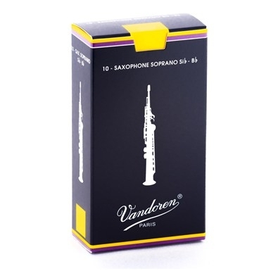 Vandoren SR-2025 Traditional Soprano Saxophone Reed 2.5 (1 Pc) Vandoren SR-2025 Traditional Soprano Saxophone Reed 2.5 (1 Pc)