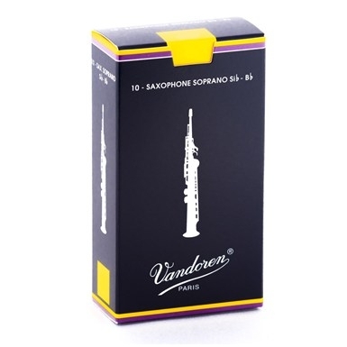 Vandoren SR-2025 Traditional Soprano Saxophone Reed 2.5 (1 Pc)