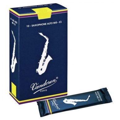 Vandoren SR-213 Traditional Alto Saxophone Reed 3.0 (1 Pc)