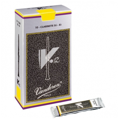 Vandoren CR-1935+ V-12 Bb Clarinet Reed 3.5+ (1 Pc) Vandoren CR-1935+ V-12 Bb Clarinet Reed 3.5+ (1 Pc)