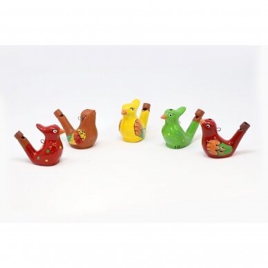 TERRE 38640262SET CERAMIC COLORFUL CHIRPING BIRD (1 PC.) 1 TERRE 38640262SET CERAMIC COLORFUL CHIRPING BIRD (1 PC.) 1