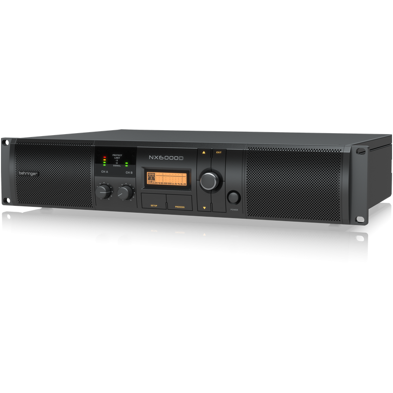 Garso stiprintuvas su DSP - BEHRINGER NX6000D 1 Garso stiprintuvas su DSP - BEHRINGER NX6000D 1