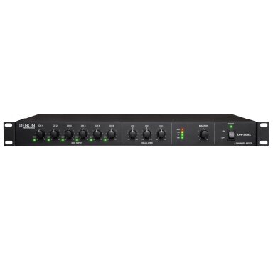 6-Channel Mixer with Mic 1 Priority - Denon DN-306X