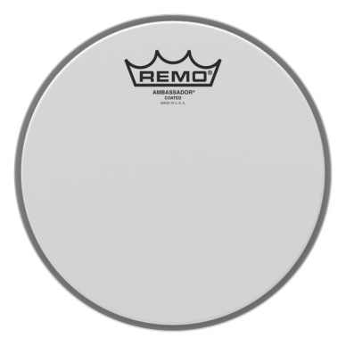 REMO AMBASSADOR 8" COATED plėvė būgnui REMO AMBASSADOR 8" COATED plėvė būgnui