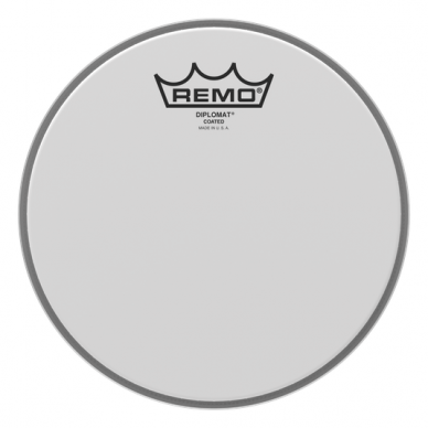 REMO DIPLOMAT 8" COATED plėvė būgnui REMO DIPLOMAT 8" COATED plėvė būgnui