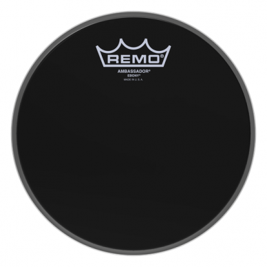 REMO AMBASSADOR 8" EBONY drum head REMO AMBASSADOR 8" EBONY drum head