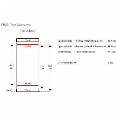 ADJ ACF-SW/DDR4 Doubledoorrack 19" 4 RMS Professional Doubledoor-rack for audio and light equipment 3