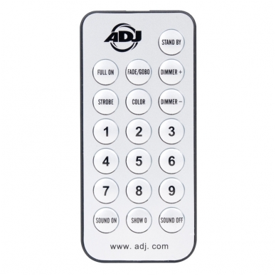 Judanti galva - ADJ Inno Pocket Spot Pearl 4