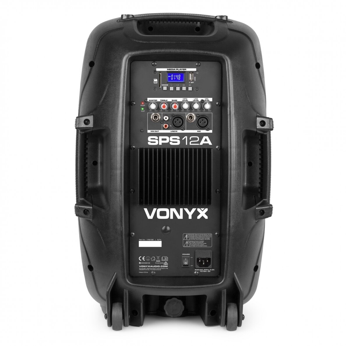 AKTYVI GARSO KOLONĖLĖ SU STOVU IR LAIDINIU MIKROFONU VONYX SPS12A 178.132 5 AKTYVI GARSO KOLONĖLĖ SU STOVU IR LAIDINIU MIKROFONU VONYX SPS12A 178.132 5
