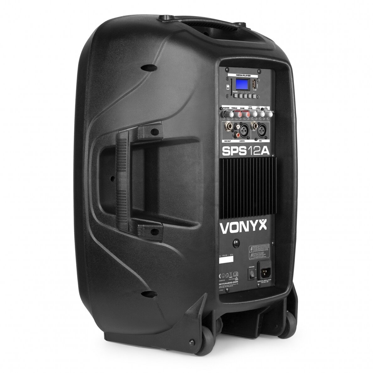 AKTYVI GARSO KOLONĖLĖ SU STOVU IR LAIDINIU MIKROFONU VONYX SPS12A 178.132 7 AKTYVI GARSO KOLONĖLĖ SU STOVU IR LAIDINIU MIKROFONU VONYX SPS12A 178.132 7