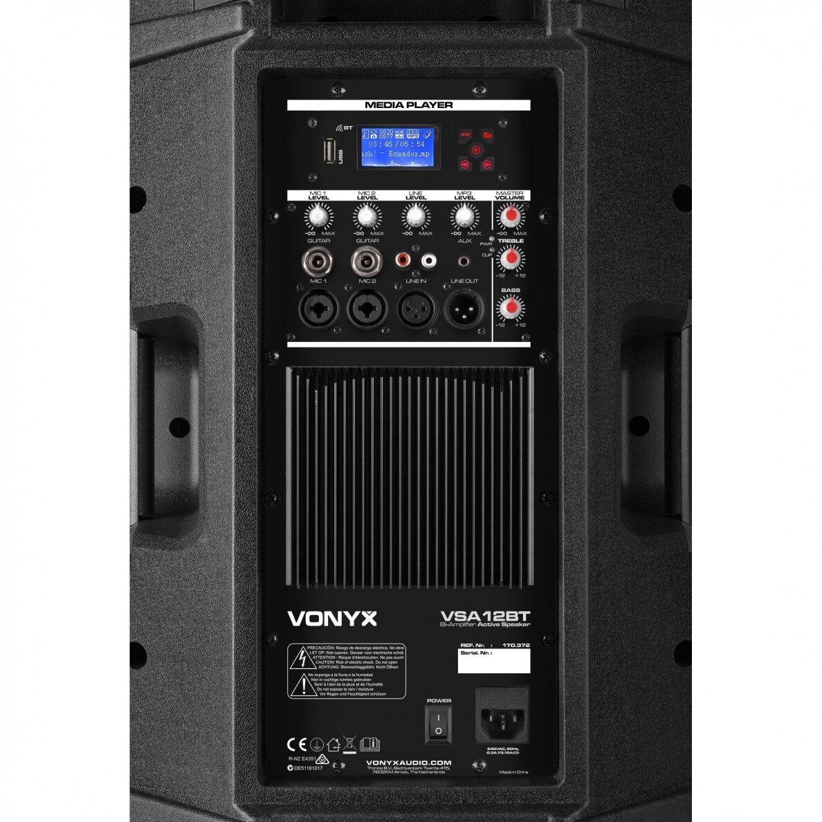 Aktyvi kolonėlė BT/MP3 - Vonyx - VSA12BT 170.372 2 Aktyvi kolonėlė BT/MP3 - Vonyx - VSA12BT 170.372 2
