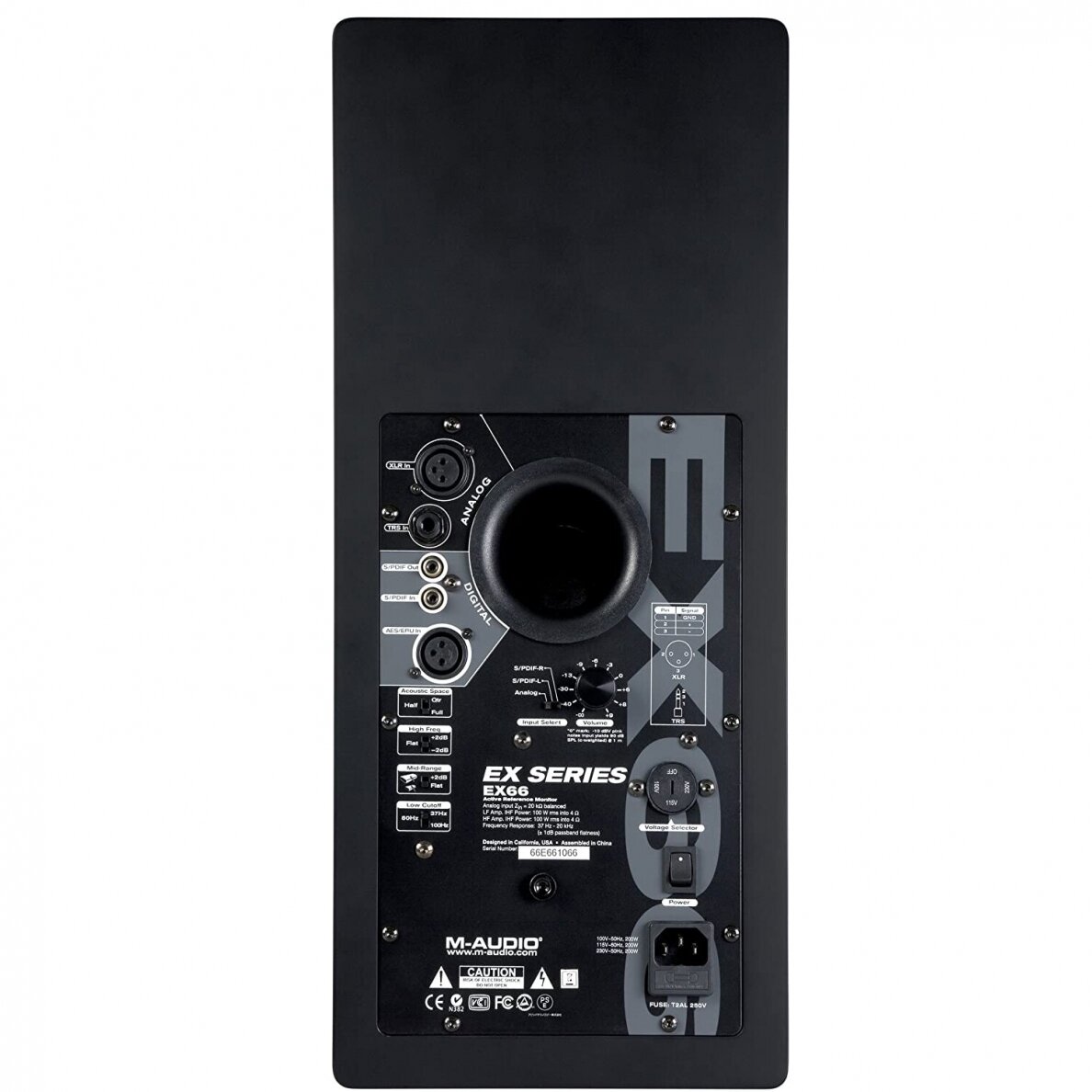 M-AUDIO EX-66 REFERENCE MTM CONFIGURATION MONITOR 1 M-AUDIO EX-66 REFERENCE MTM CONFIGURATION MONITOR 1