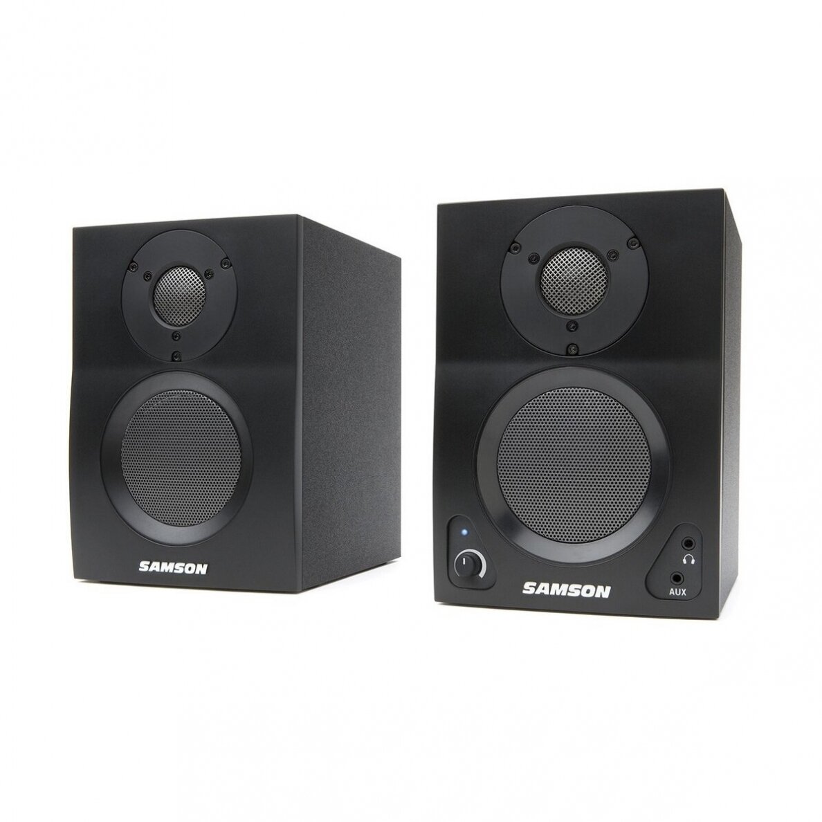 Aktyvių studijinių kolonėlių komplektas su Bluetooth SAMSON MEDIAONE BT3 Aktyvių studijinių kolonėlių komplektas su Bluetooth SAMSON MEDIAONE BT3
