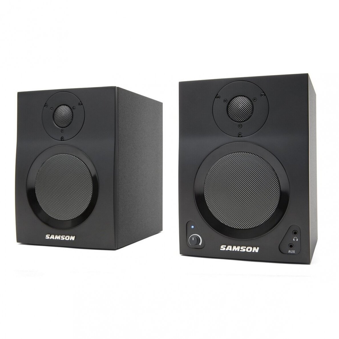 Aktyvių studijinių kolonėlių komplektas su Bluetooth SAMSON MEDIAONE BT4 Aktyvių studijinių kolonėlių komplektas su Bluetooth SAMSON MEDIAONE BT4