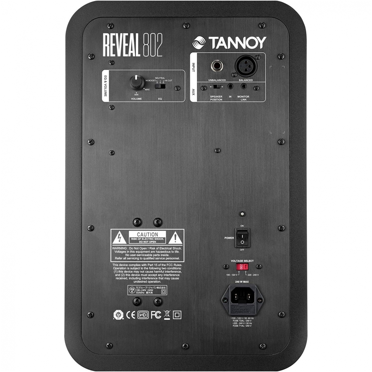 Studio Reference Monitor - TANNOY REVEAL 802 2 Studio Reference Monitor - TANNOY REVEAL 802 2