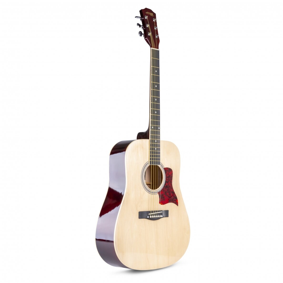 AKUSTINĖ GITARA SU PRIEDAIS MAX SOLOJAM WESTERN 173.215 NATURALI 3