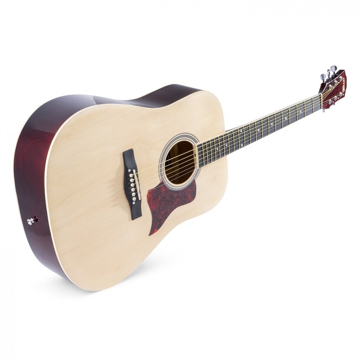 AKUSTINĖ GITARA SU PRIEDAIS MAX SOLOJAM WESTERN 173.215 NATURALI 4