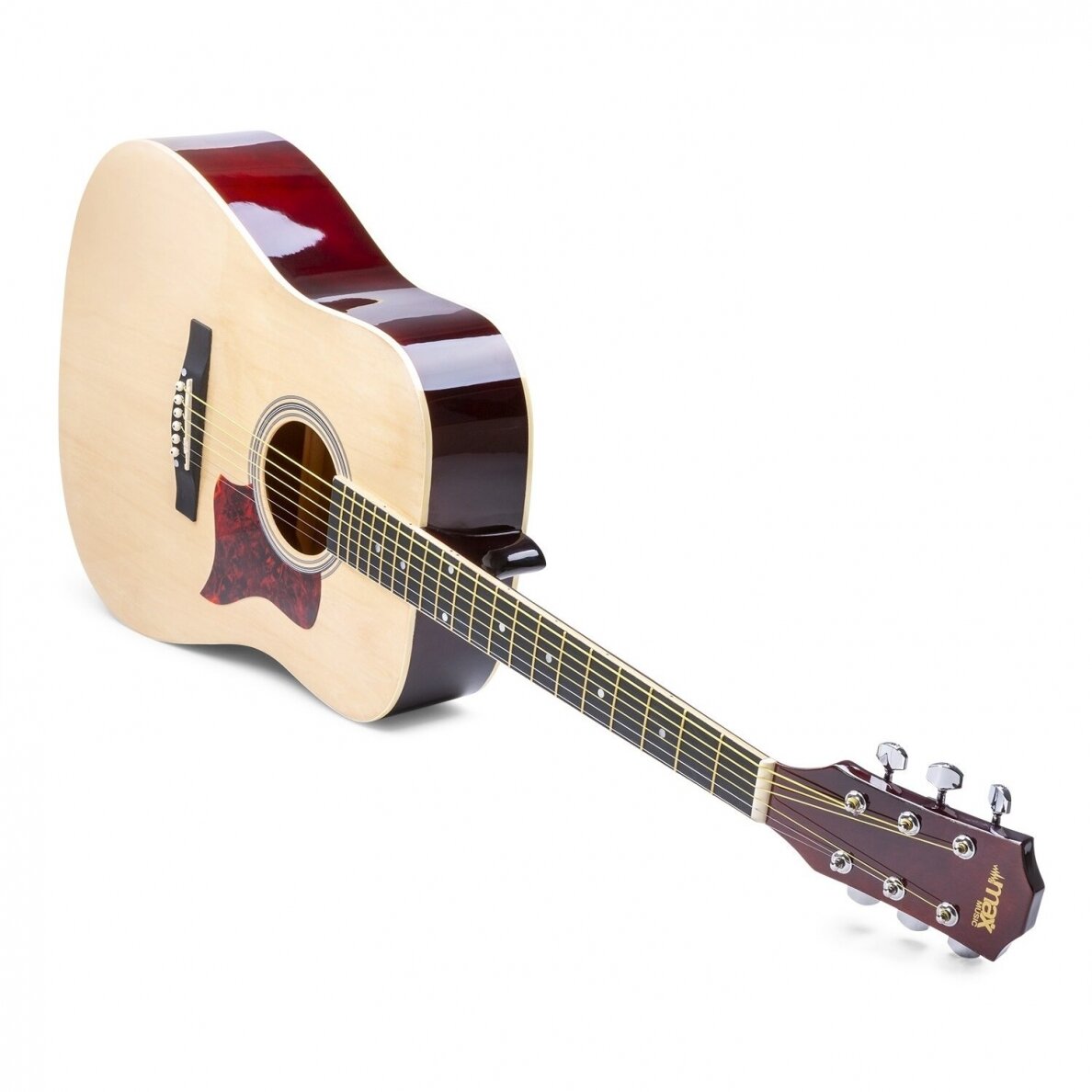 AKUSTINĖ GITARA SU PRIEDAIS MAX SOLOJAM WESTERN 173.215 NATURALI 5