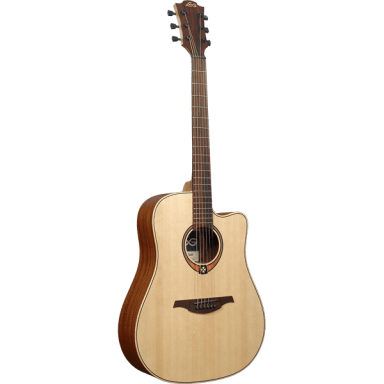 Acoustic Guitar LAG Tramontane T-70-DC Dreadnought Cutaway