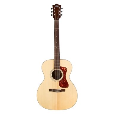 GUILD OM-240E NATURAL SATIN ACOUSTIC GUITAR
