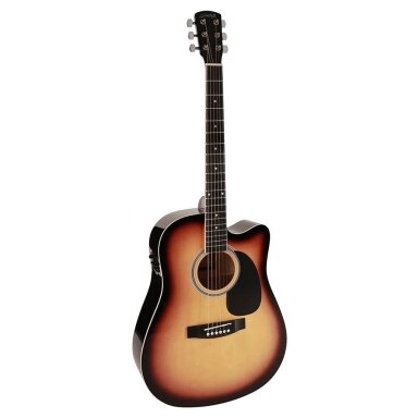 AKUSTINĖ GITARA SU PAJUNGIMU NASHVILLE GSD-60-CESB