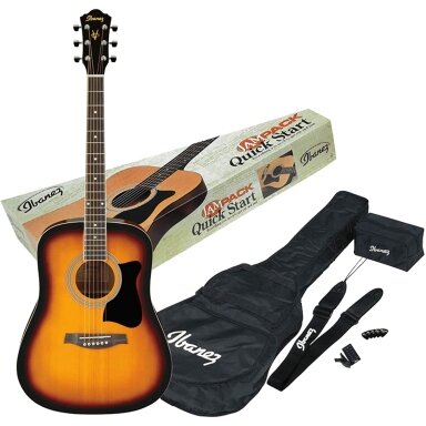 AKUSTINĖ GITARA SU PRIEDAIS IBANEZ V-50NJP-VS