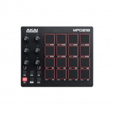 AKAI MPD218 HIGHLY PLAYABLE PAD CONTROLLES