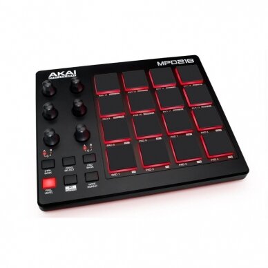 AKAI MPD218 HIGHLY PLAYABLE PAD CONTROLLES 1