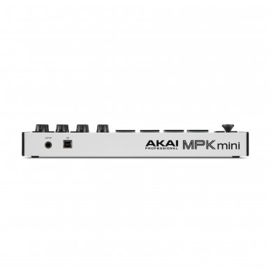 AKAI MPK MINI MK3 WHITE EDITION COMPACT KEYBOARD AND PAD CONTROLLER 2