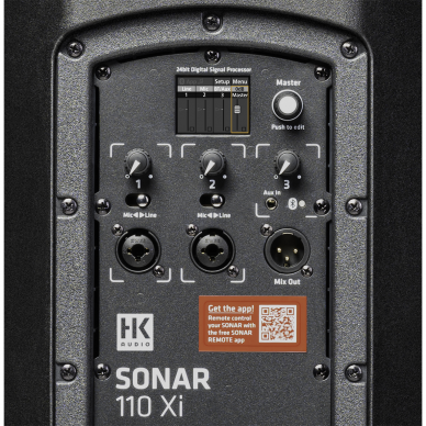 AKTYVI GARSO KOLONĖLĖ HK AUDIO SONAR-110XI 3 AKTYVI GARSO KOLONĖLĖ HK AUDIO SONAR-110XI 3