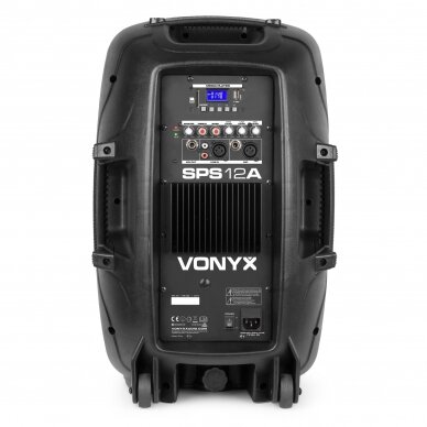 AKTYVI GARSO KOLONĖLĖ SU STOVU IR LAIDINIU MIKROFONU VONYX SPS12A 178.132 5