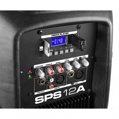 AKTYVI GARSO KOLONĖLĖ SU STOVU IR LAIDINIU MIKROFONU VONYX SPS12A 178.132 6 AKTYVI GARSO KOLONĖLĖ SU STOVU IR LAIDINIU MIKROFONU VONYX SPS12A 178.132 6