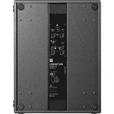 AKTYVI ŽEMŲ DAŽNIŲ GARSO KOLONĖLĖ HK AUDIO L-SUB 1800-A 18" 1200W 4