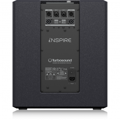 AKTYVI ŽEMŲ DAŽNIŲ GARSO KOLONĖLĖ Turbosound iNSPIRE iP-12B 12" 2 AKTYVI ŽEMŲ DAŽNIŲ GARSO KOLONĖLĖ Turbosound iNSPIRE iP-12B 12" 2