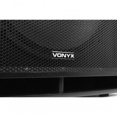 AKTYVI ŽEMŲ DAŽNIŲ GARSO KOLONĖLĖ VONYX SWP-18 18" 1200W 170.826 5 AKTYVI ŽEMŲ DAŽNIŲ GARSO KOLONĖLĖ VONYX SWP-18 18" 1200W 170.826 5