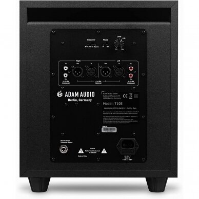 ADAM T10S ACTIVE SUBWOOFER 10" 130W 1 ADAM T10S ACTIVE SUBWOOFER 10" 130W 1