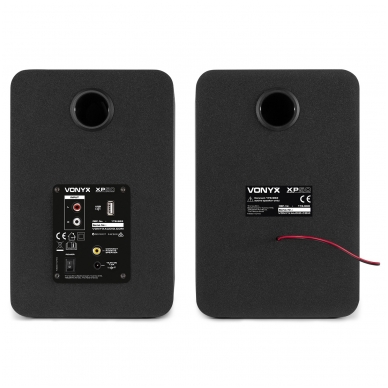 ACTIVE STUDIO MONITORS (PAIR) 5.25” USB BLUETOOTH - Vonyx - XP50 178.962 4