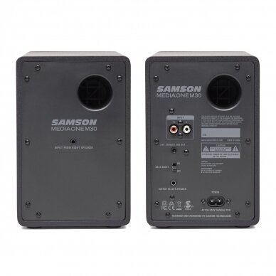 Active studio speaker set SAMSON MEDIAONE M30 1