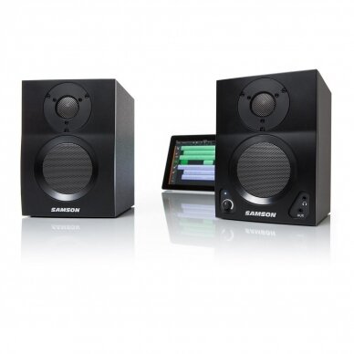 Aktyvių studijinių kolonėlių komplektas su Bluetooth SAMSON MEDIAONE BT3 1