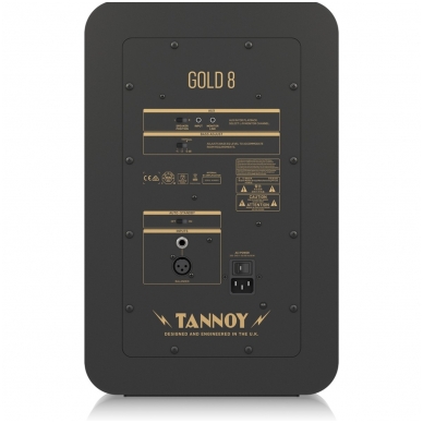 Aktyvus studijinis monitorius TANNOY GOLD 8'' 1 Aktyvus studijinis monitorius TANNOY GOLD 8'' 1