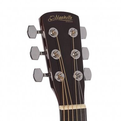 AKUSTINĖ GITARA NASHVILLE GSD-60-SB DREADNOUGHT 2