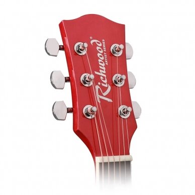 Acoustic Guitar Richwood RD-12-RS Artist Series Dreadnought Red Sunburst 2