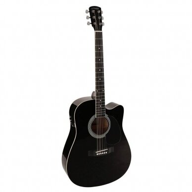AKUSTINĖ GITARA SU PAJUNGIMU NASHVILLE GSD-60-CEBK DREADNOUGHT AKUSTINĖ GITARA SU PAJUNGIMU NASHVILLE GSD-60-CEBK DREADNOUGHT
