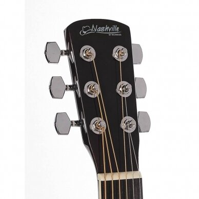 AKUSTINĖ GITARA SU PAJUNGIMU NASHVILLE GSD-60-CESB 2 AKUSTINĖ GITARA SU PAJUNGIMU NASHVILLE GSD-60-CESB 2