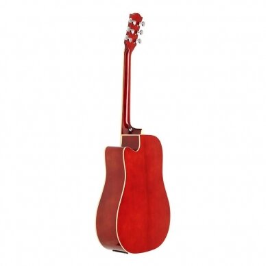 AKUSTINĖ GITARA SU PAJUNGIMU RICHWOOD RD-12-CERS RAUDONA SU PERĖJIMU ARTIST SERIES 1 AKUSTINĖ GITARA SU PAJUNGIMU RICHWOOD RD-12-CERS RAUDONA SU PERĖJIMU ARTIST SERIES 1
