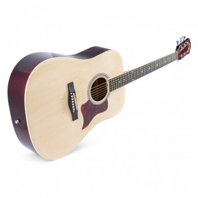 AKUSTINĖ GITARA SU PRIEDAIS MAX SOLOJAM WESTERN 173.215 NATURALI 4