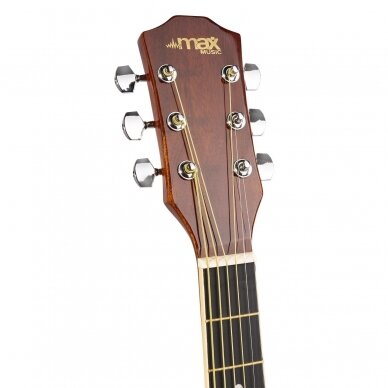 MAX SOLOJAM WESTERN GUITAR PACK 173.218 DARK NATURAL 4