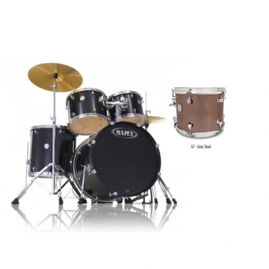 AKUSTINIŲ BŪGNŲ KOMPLEKTAS MAPEX VR-5044TCZ GT AKUSTINIŲ BŪGNŲ KOMPLEKTAS MAPEX VR-5044TCZ GT