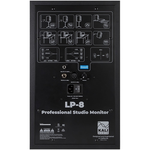 AKTYVUS STUDIJINIS MONITORIUS - KALI AUDIO LONE PINE LP-8 (BLACK) 3 AKTYVUS STUDIJINIS MONITORIUS - KALI AUDIO LONE PINE LP-8 (BLACK) 3